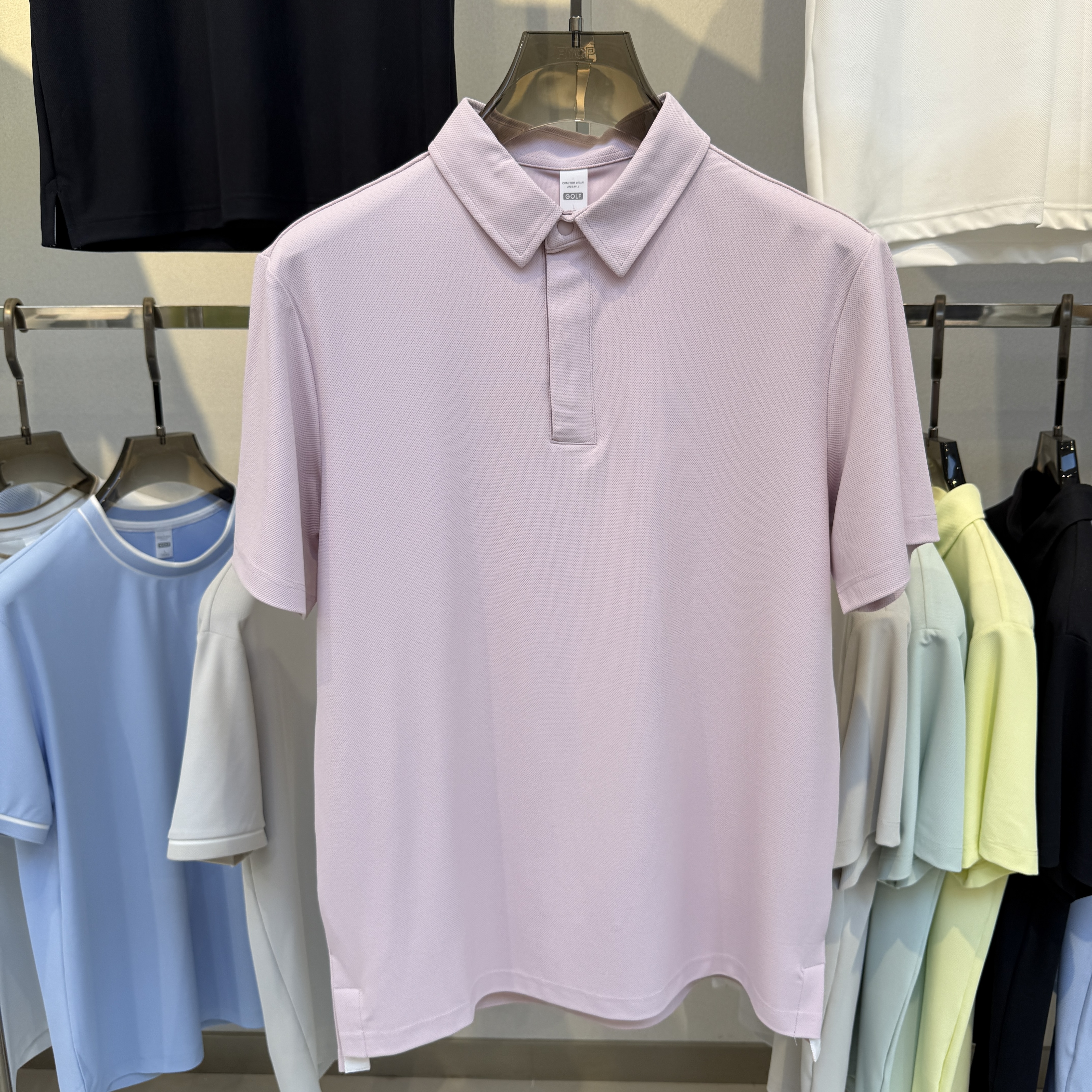 BSW98011 75.9% Cotton  24.1% Polyester Polo shirt
