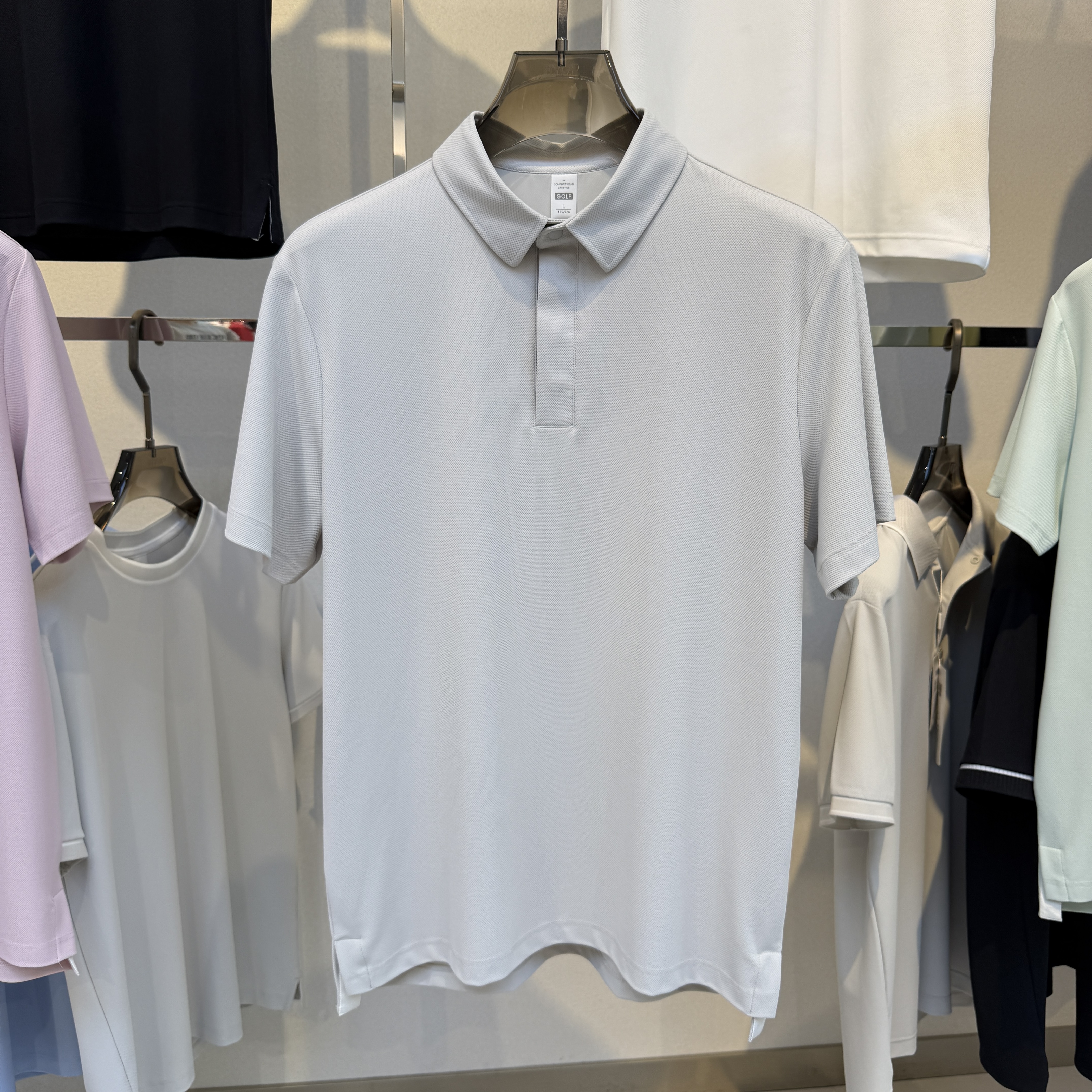 BSW98011 75.9% Cotton  24.1% Polyester Polo shirt