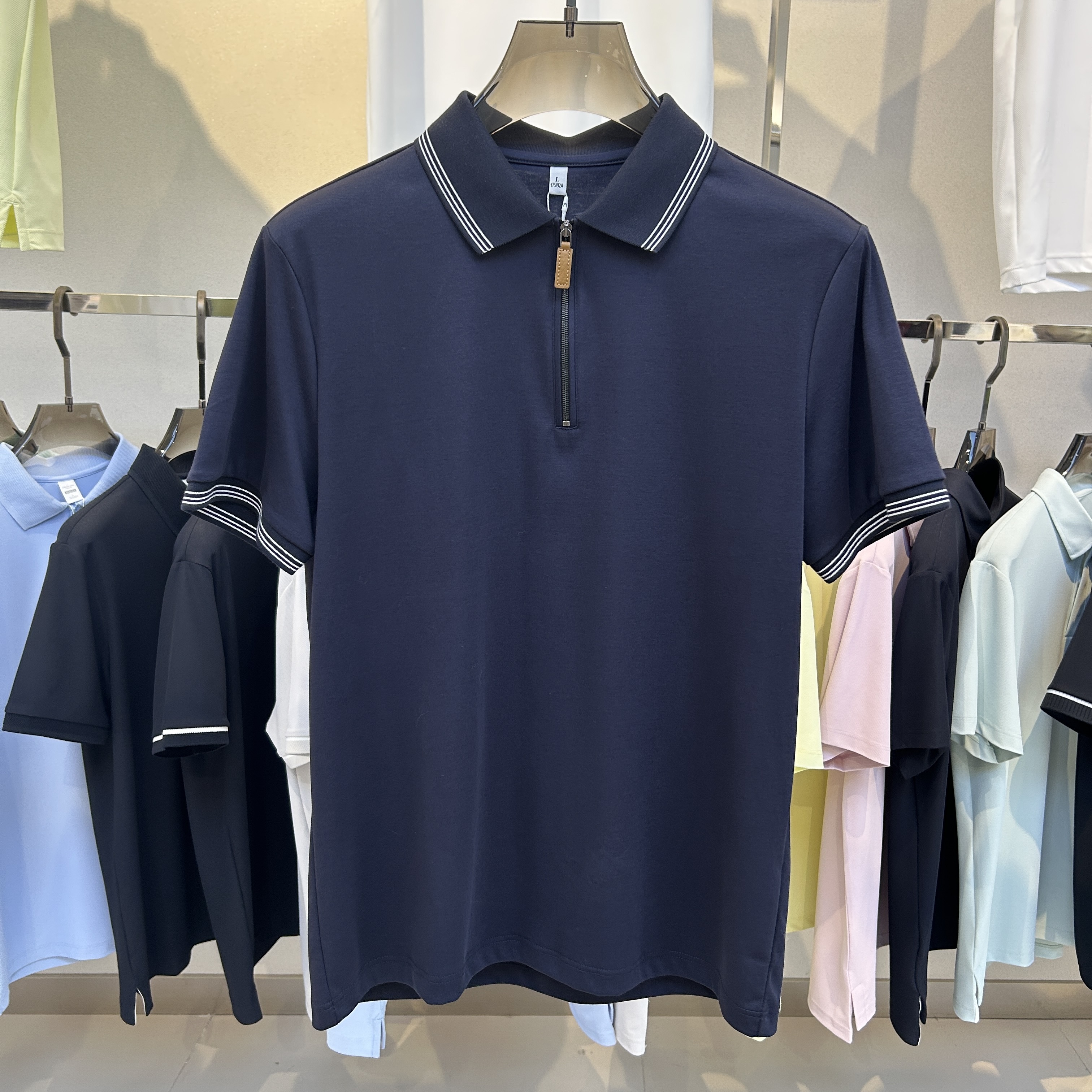 BSW6620 75.9% Cotton 24.1% Polyester Short-sleeve Polo shirt