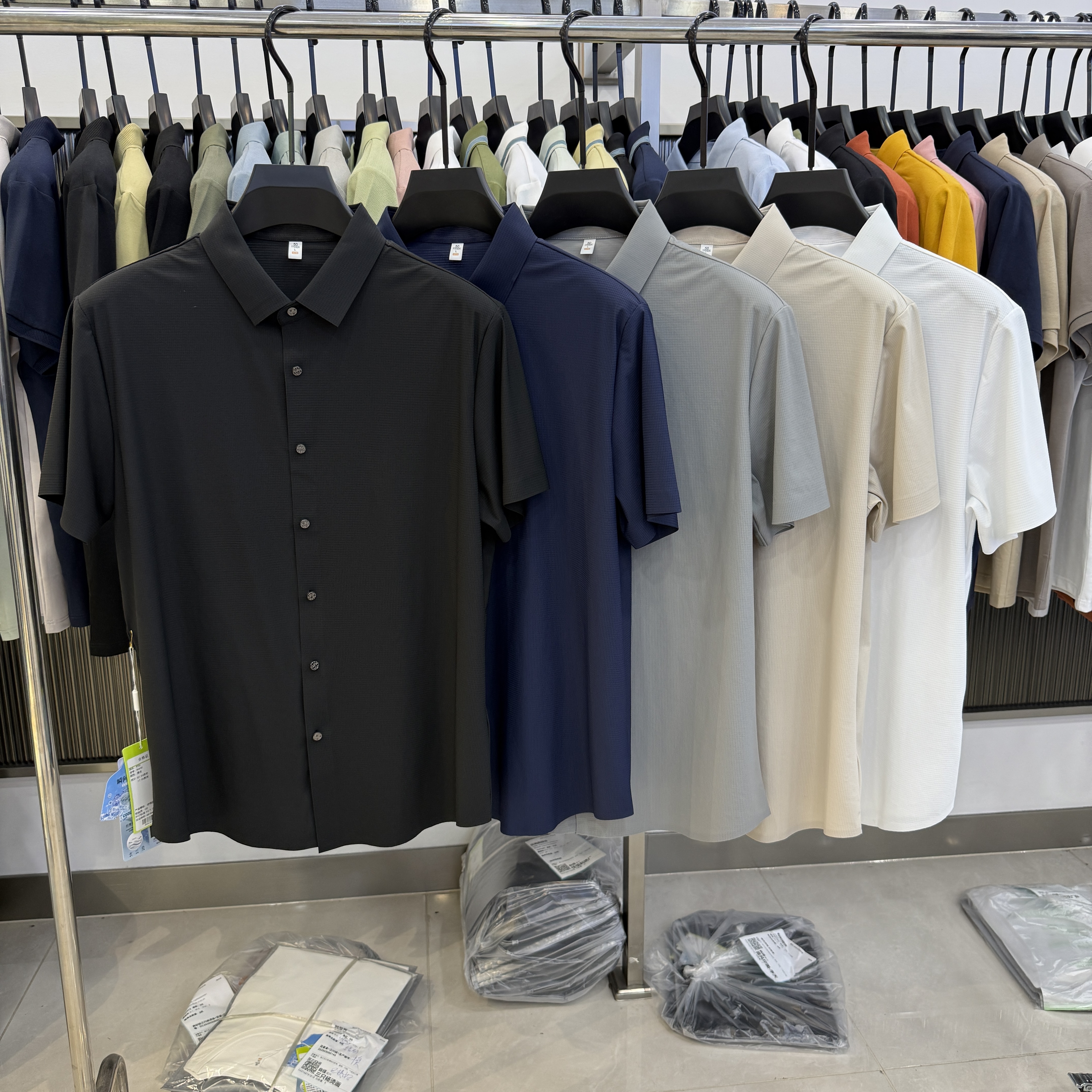 MX86630 82.5% Nylon 17.5% Spandex Polo Shirt