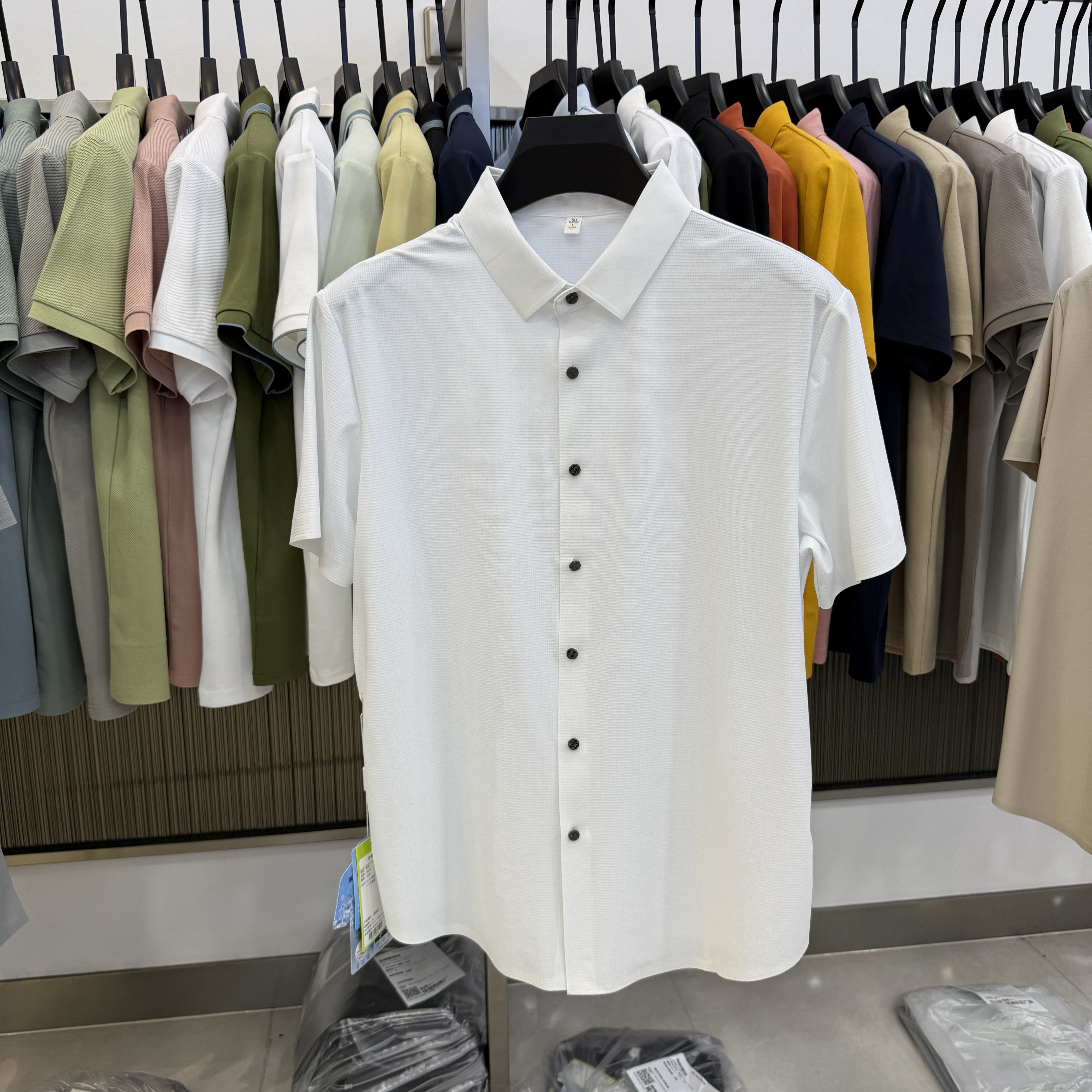 MX86630 82.5% Nylon 17.5% Spandex Polo Shirt