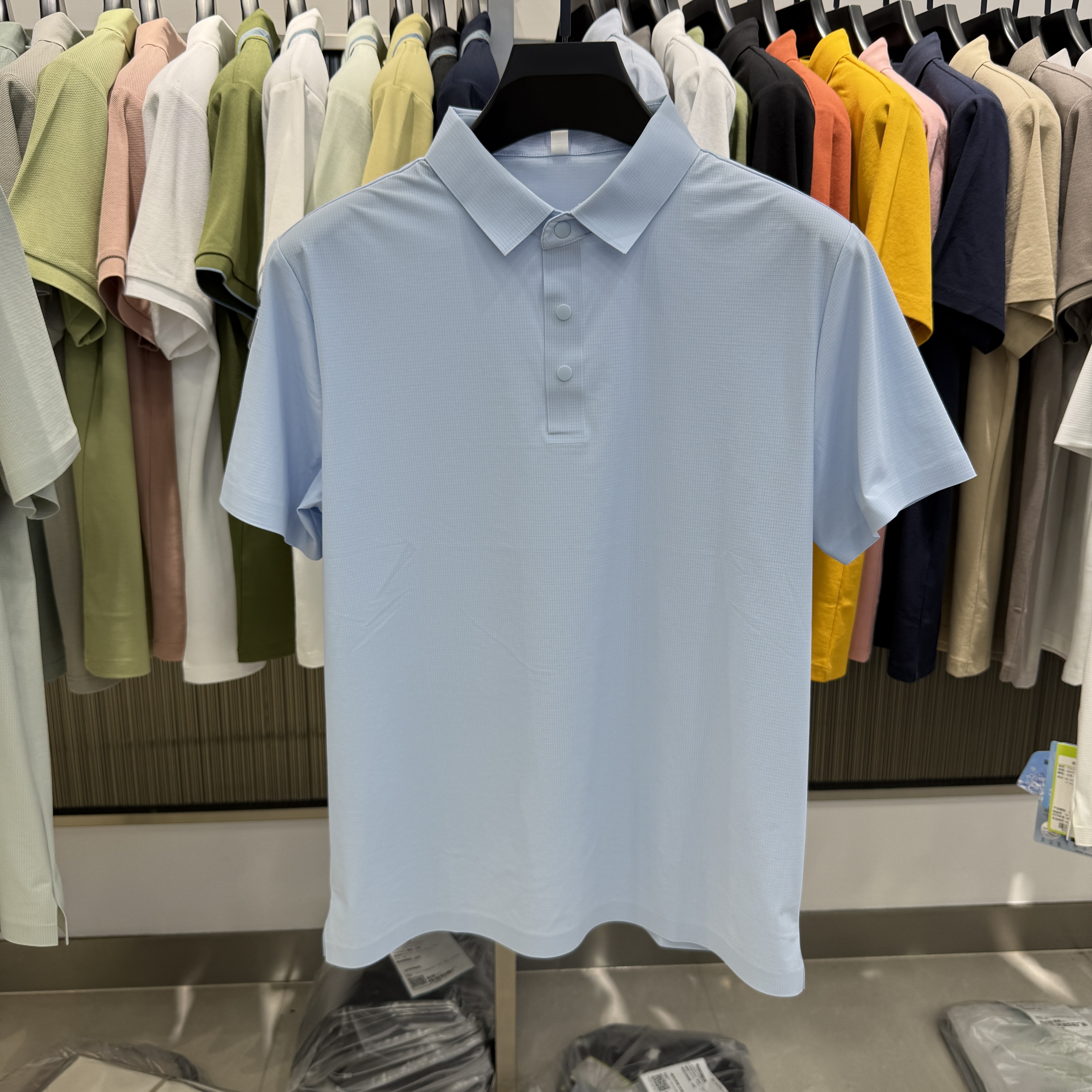 MX86631 82.5% Nylon 17.5% Spandex Polo Shirt