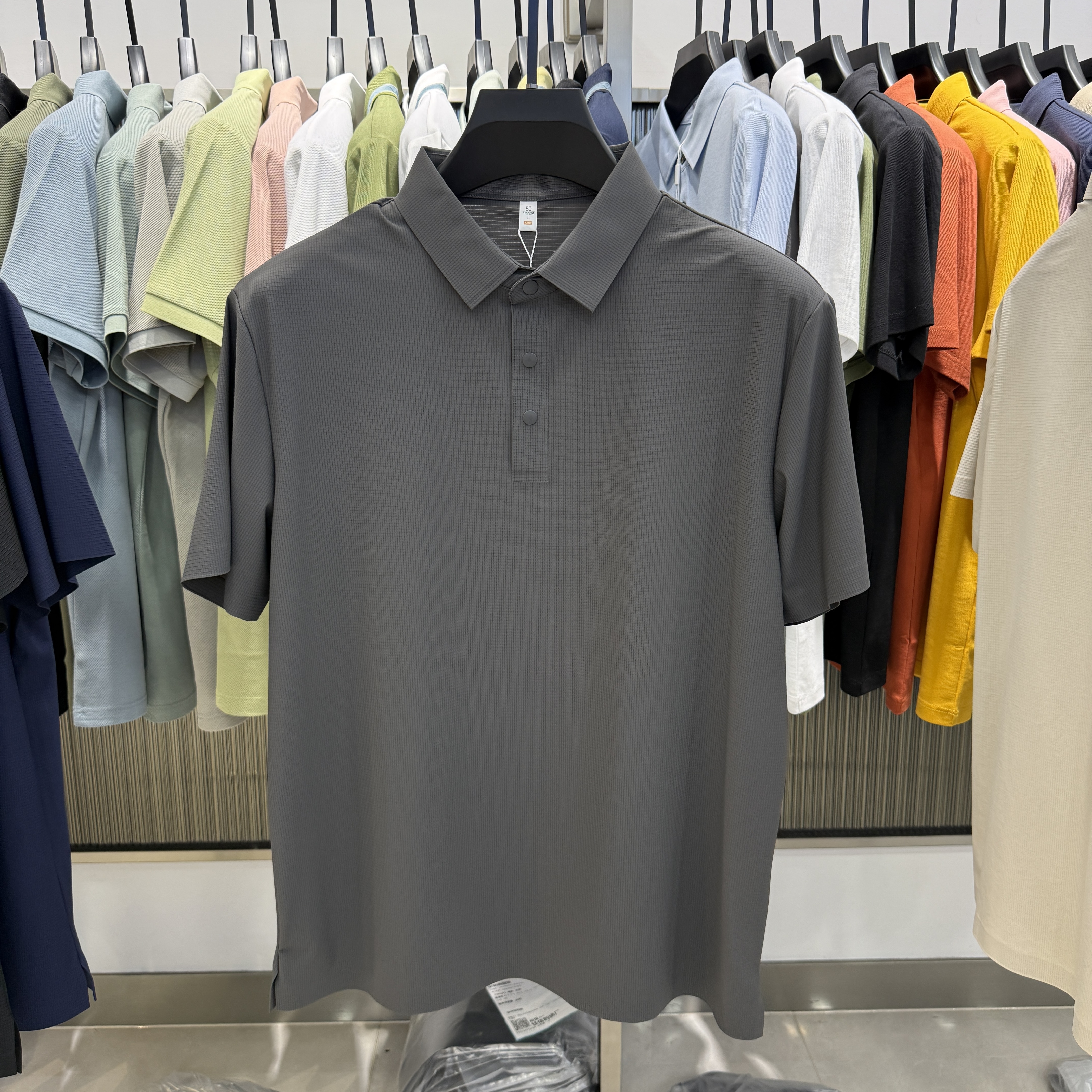 MX86631 82.5% Nylon 17.5% Spandex Polo Shirt