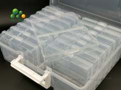 Plastic storage bins