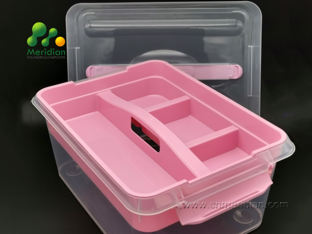 Plastic storage bins
