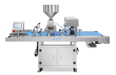 automatic piping and decorating machine for cakes and desserts
bakery icing and frosting applicator with programmable designs
precision cream topping machine for consistent product decoration