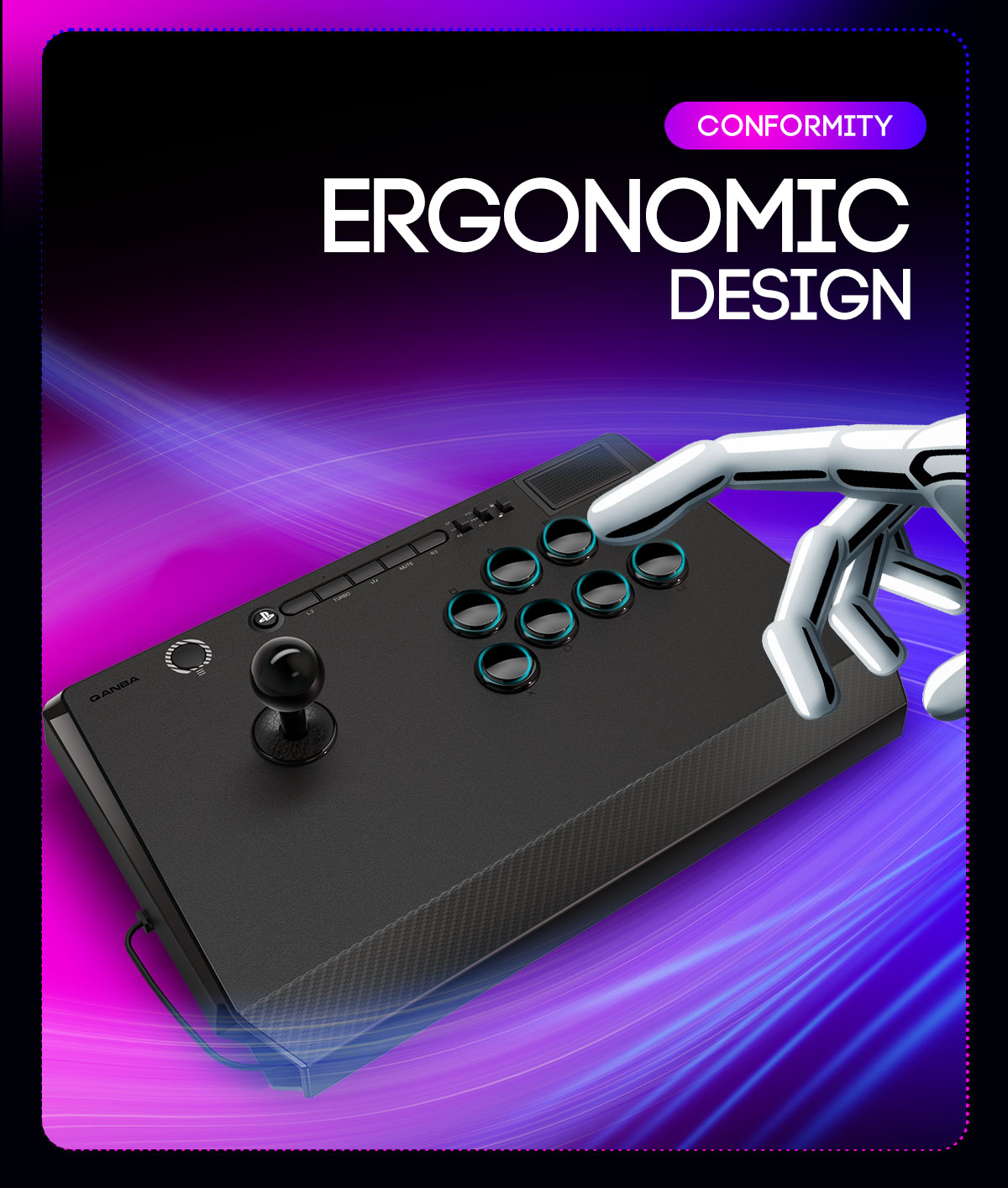 QANBA Titan Arcade Stick PS4/5/PC