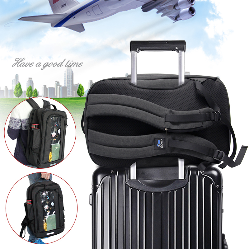 QANBA Shield Display Window Travel Arcade Joystick Backpack