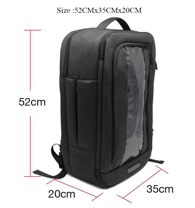 QANBA Shield Display Window Travel Arcade Joystick Backpack