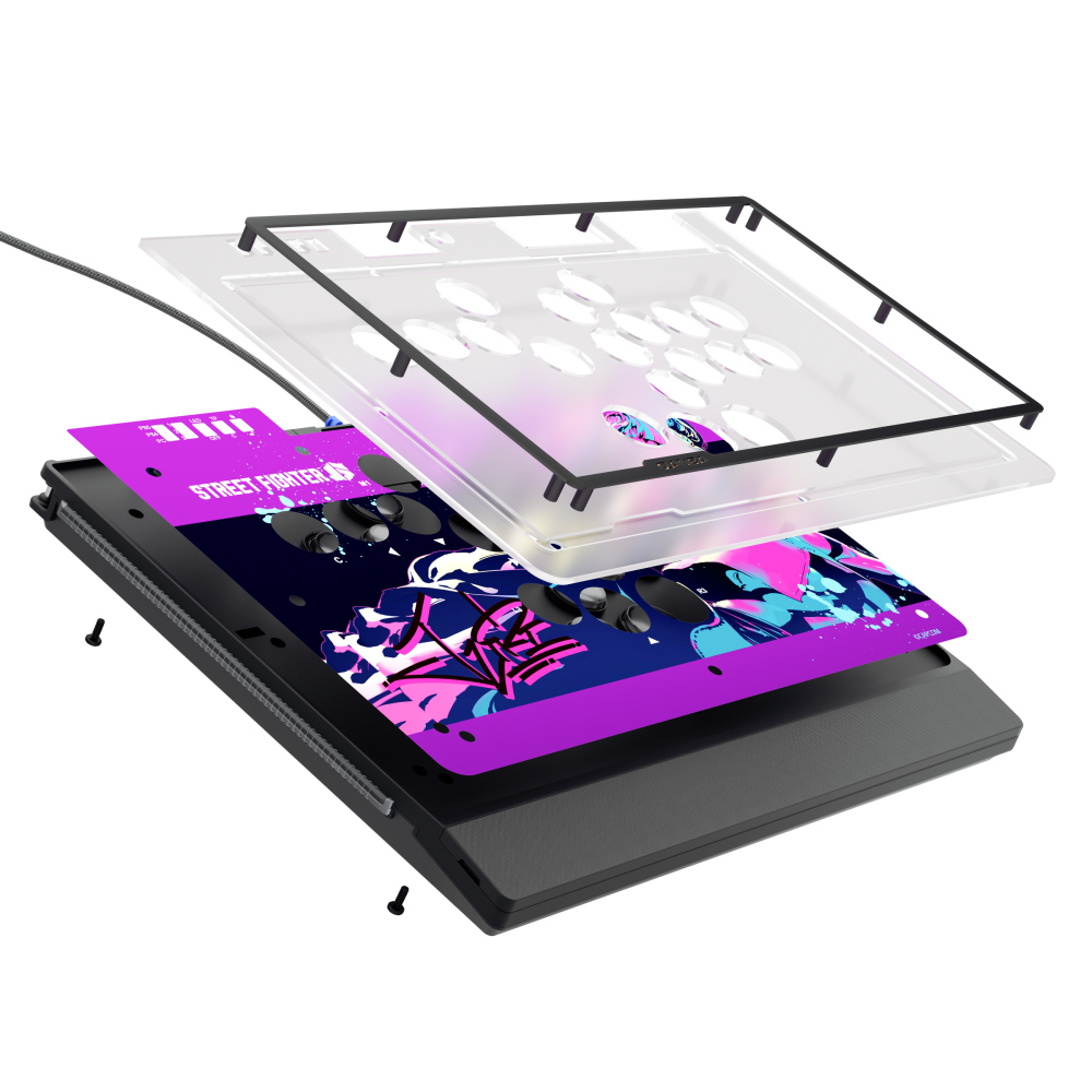 QANBA SAPPHIRE S1 Leverless Arcade Controller  CAPCOM  Street Fighter Juri