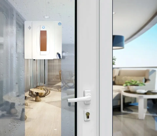 Electric Window Vacuum Cleaner New Arrival Automatic spray Window cleaning robot vacuum cleaner
