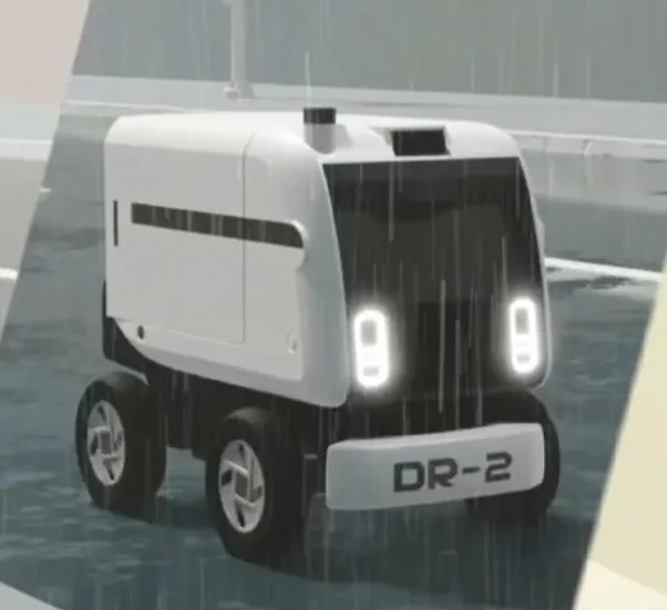 Outdoor Delivery Robot University Package Delivery Unmanned Automatic Self Driving