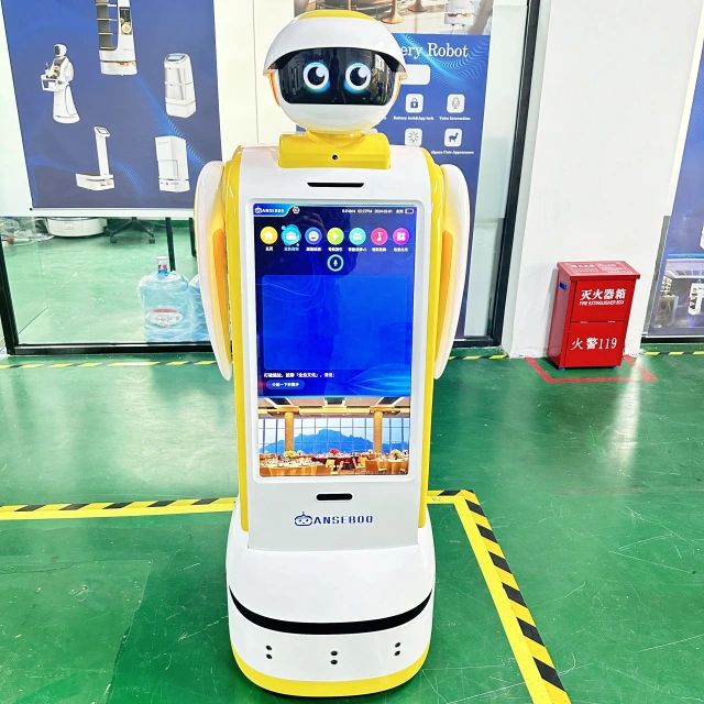 Intelligent Interaction Roboters Commercial Reception Robot Hotel Reception Explanation human-machine Interaction VIP Service With ChatGPT Talking