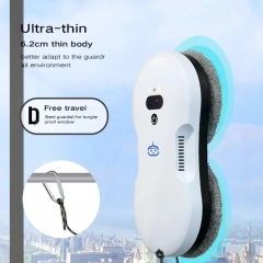 Auto Water spray window cleaning robot Ultra thin Body with 2800Pa Suction robot cleaner vacuum for windows