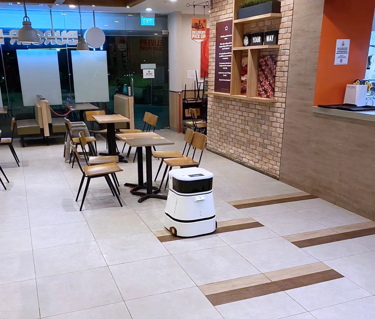 Intelligent Automatic Navigation Commercial Cleaning Robots Smart Floor Cleaning Robot Vacuum Cleaner For Supermarket Hospital Hotel