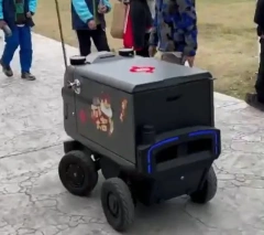 Outdoor Delivery Robot University Package Delivery Unmanned Automatic Self Driving