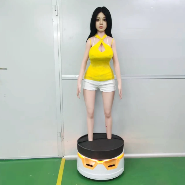 Humanoid Girl Robot AI Female Reception Face Recognition Robot Female Chat Robot Girl Service Human Used Exhibition Hall Shop Company Desk Government Hall