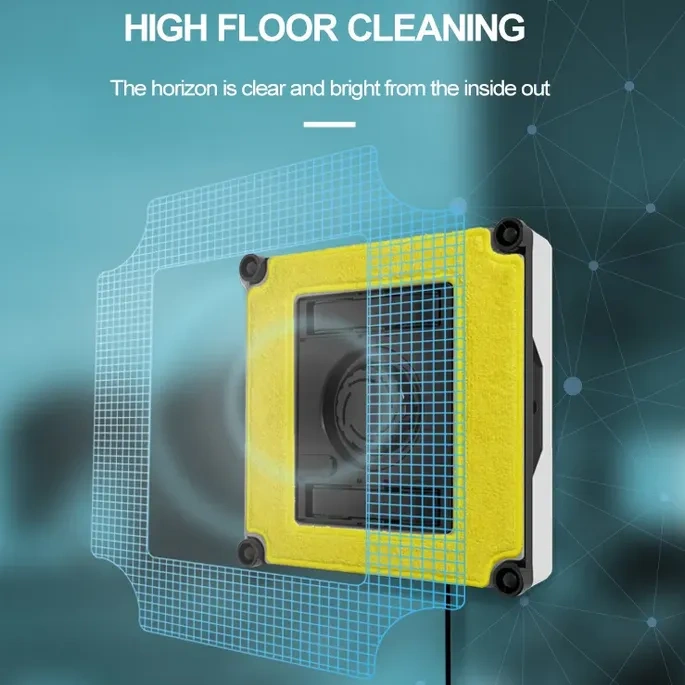 Electric Window Vacuum Cleaner New Arrival Automatic spray Window cleaning robot vacuum cleaner