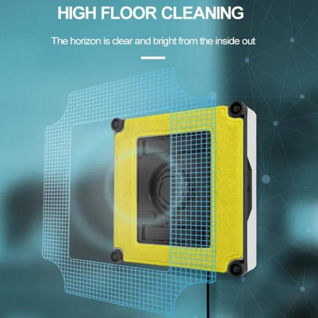 Electric Window Vacuum Cleaner New Arrival Automatic spray Window cleaning robot vacuum cleaner