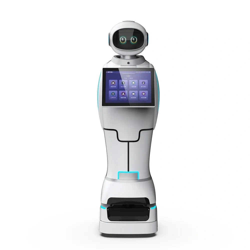 Intelligent Humanoid Reception Robot Guide Welcome Voice Interaction Explanation