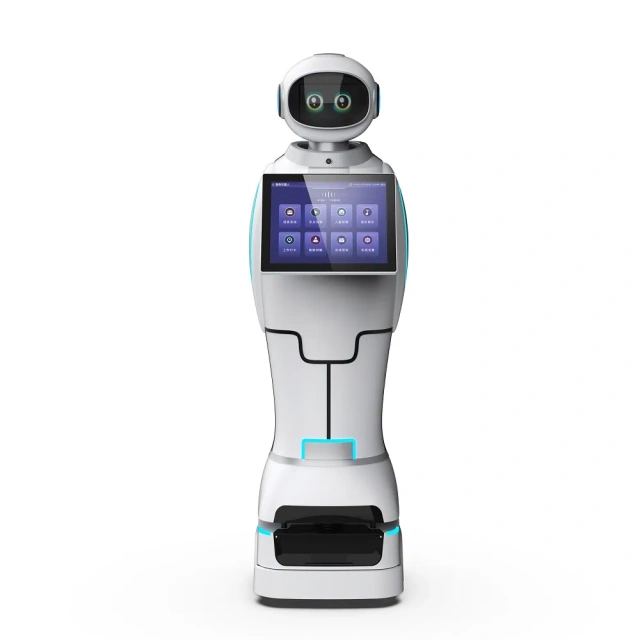Intelligent Humanoid Reception Robot Guide Welcome Voice Interaction Explanation