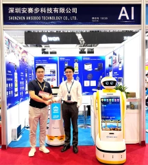 Intelligent Interaction Roboters Commercial Reception Robot Hotel Reception Explanation human-machine Interaction VIP Service With ChatGPT Talking