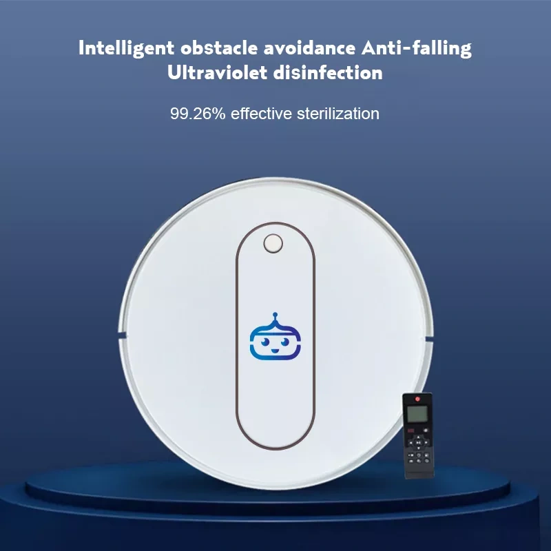 Robot Vacuum Cleaner With UV disinfection and Mop Vacuum Robot 4 In 1 Function Smart Vacuum Cleaner Robot