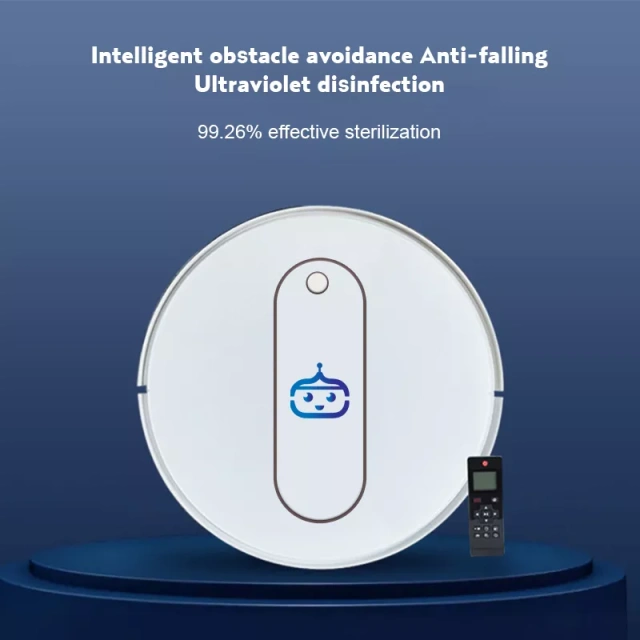 Robot Vacuum Cleaner With UV disinfection and Mop Vacuum Robot 4 In 1 Function Smart Vacuum Cleaner Robot