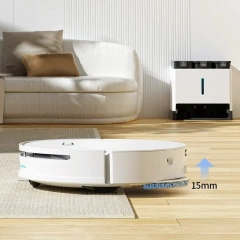 2023 Best Robot Vacuum Cleaner 6000Pa Room Cleaner Robot Auto Cleaning And Dry Mop With APP Control