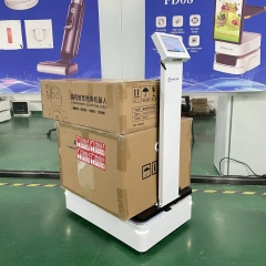 Automatic mobile Logistics Robot Delivery Factory Warehouse Load 100KG auto-recharging with remote call