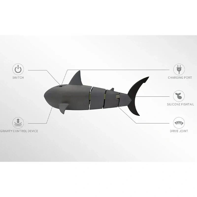Alfish Robotic Fish Robot Simulated Swimming With Remote Control For Entertainment Praise and Learning