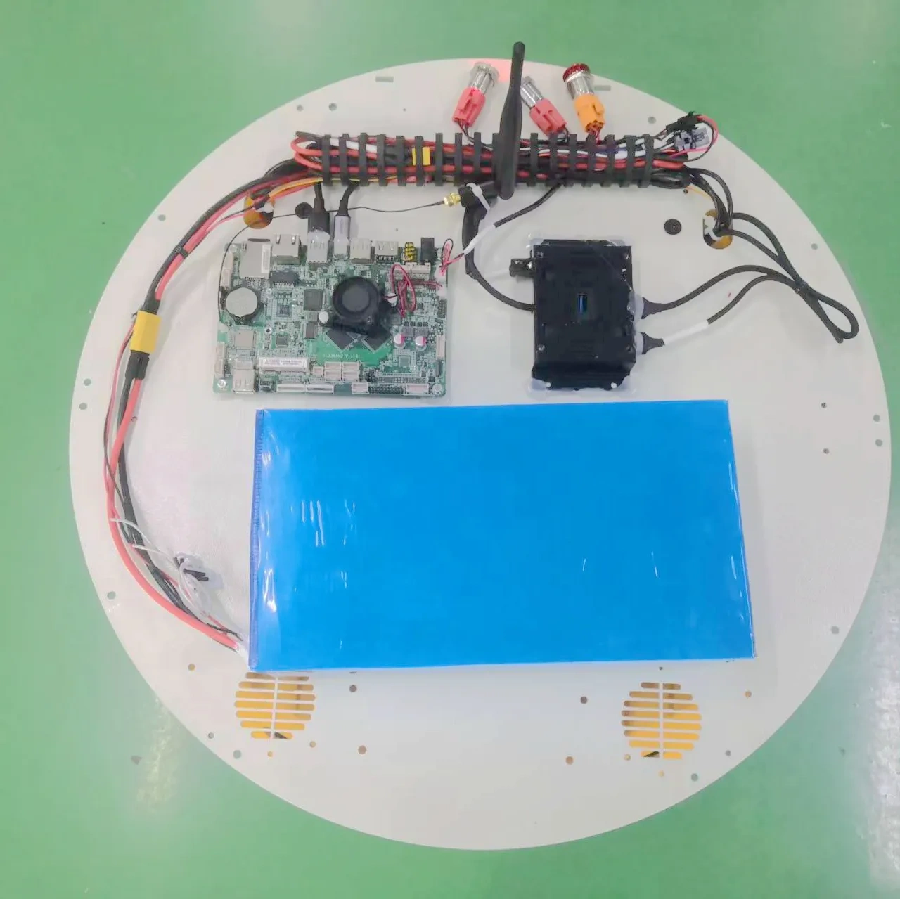 Anseboo Mobile Robot Chassis Platform Car Load 80KG Support Second Development Robot Lidar SLAM Base Kit With SDK and API