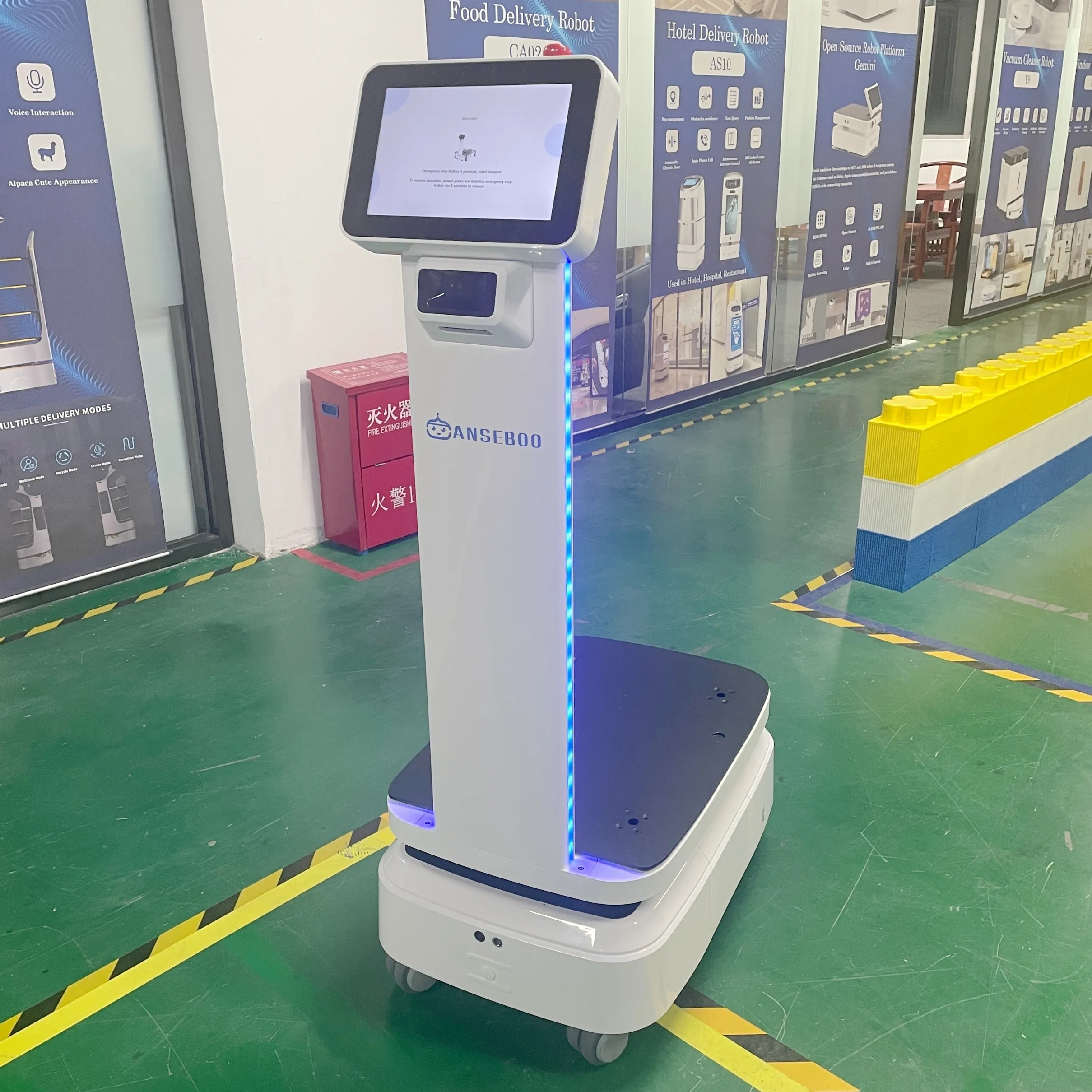 AGV Transport Handling Robot Industrial Logistics Transmission Delivery Robot Factory Delivery Robot Workshop AMR