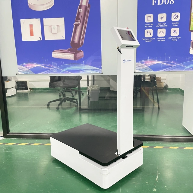 Automatic mobile Logistics Robot Delivery Factory Warehouse Load 100KG auto-recharging with remote call