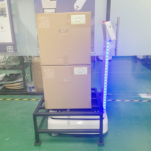 AGV Transport Handling Robot Industrial Logistics Transmission Delivery Robot Factory Delivery Robot Workshop AMR
