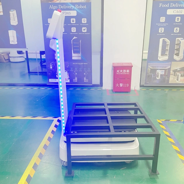 AGV Transport Handling Robot Industrial Logistics Transmission Delivery Robot Factory Delivery Robot Workshop AMR