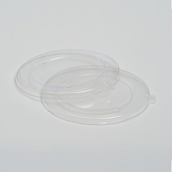 PET Lid for 18oz oval bowl