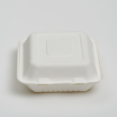 9″ 3-Compartment Clamshell