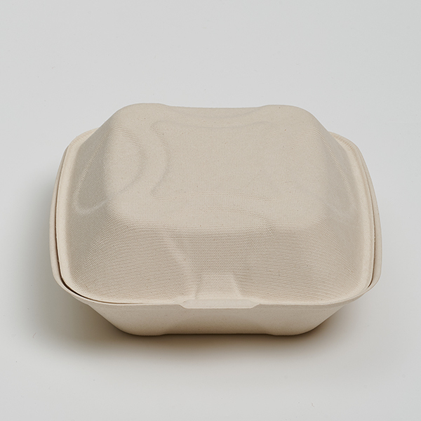 PFF 8″ 3-Compartment Clamshell