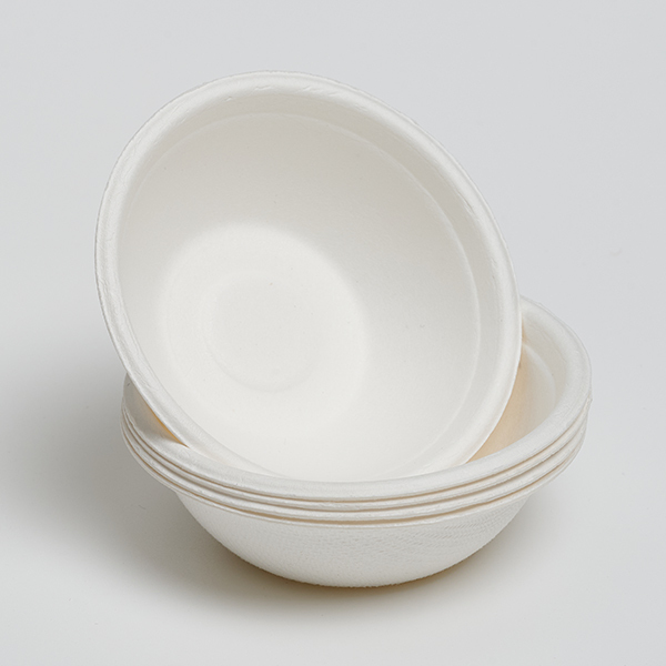 Bulk Disposable Bowls - Bagasse Fiber Round