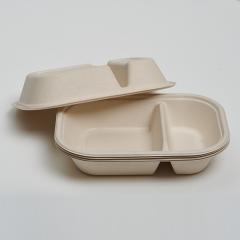 1000ml 2-com Rectangle Container