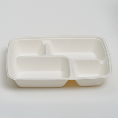 4 Compartment Deep Tray