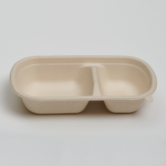 750ml 2-com Rectangle Container