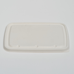 Pulp Lid for 6 Compartment Lunch Tray