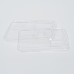 PET Lid for Compartment Deep Tray
