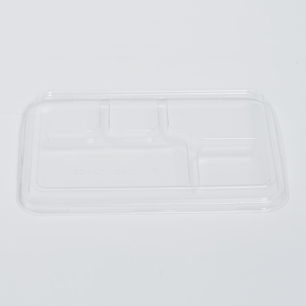PET Lid for Compartment Deep Tray