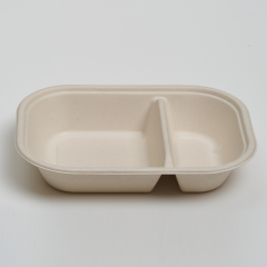 1000ml 2-com Rectangle Container