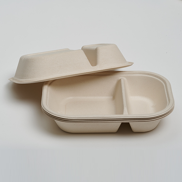1000ml 2-com Rectangle Container