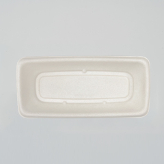 10×5 Disposable Bagasse Fiber Fruit and Vegetable Tray | Compostable