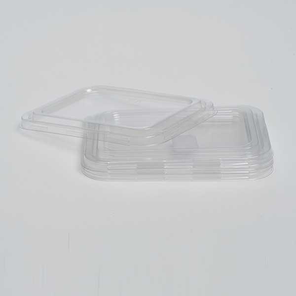 PET Lid of Dumpling Tray-12 Pieces Anti-Fog Compostable Food Safe